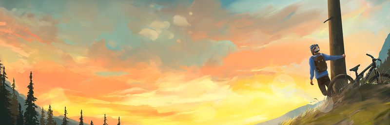 Cranked key art, wide banner