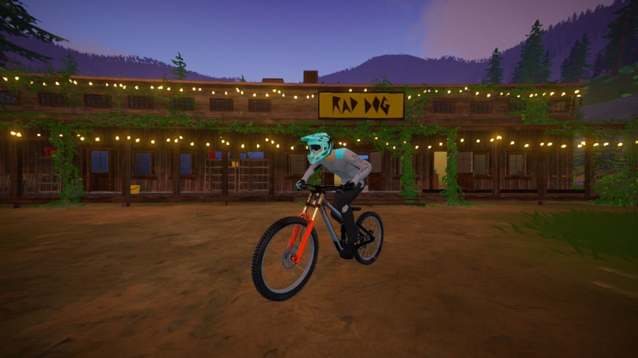 Cranked screenshot: The Rad Dog lodge